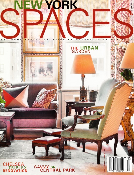 New York Spaces April Cover